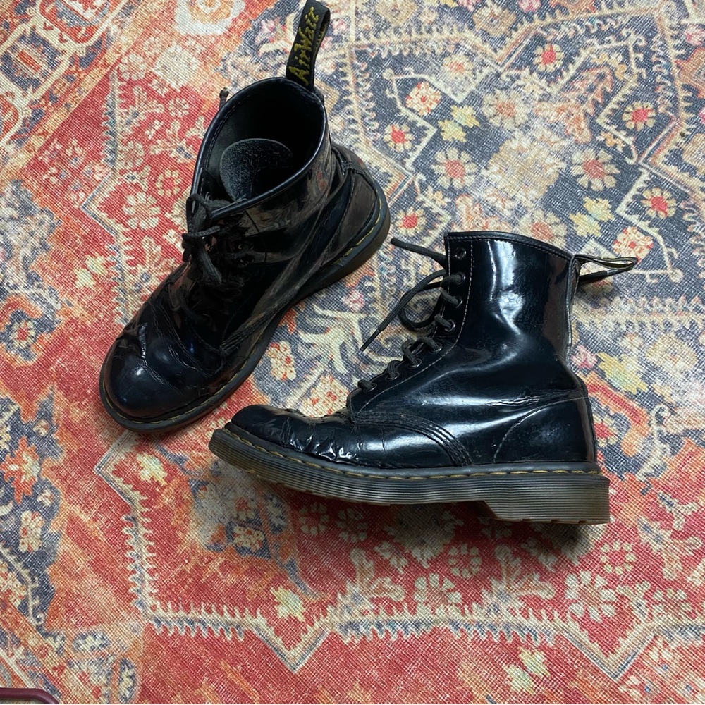 Patent Leather Shiny Dr. Martins